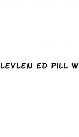 levlen ed pill weight gain