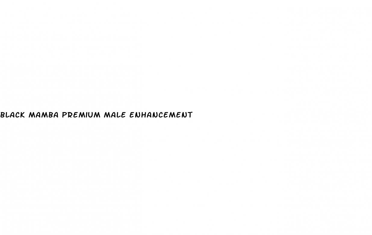 black mamba premium male enhancement