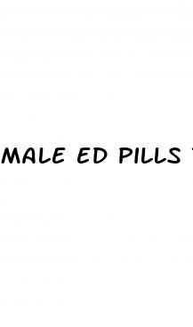 male ed pills that work