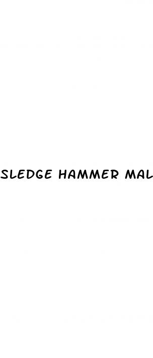 sledge hammer male enhancement