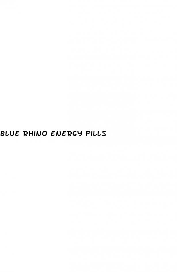 blue rhino energy pills