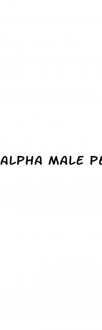 alpha male penis enhancement