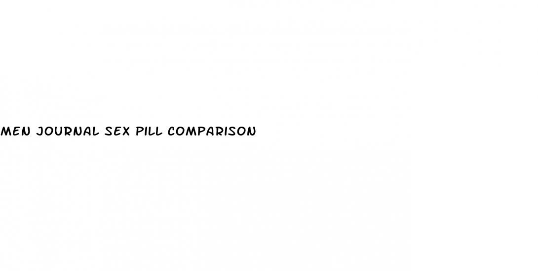 men journal sex pill comparison