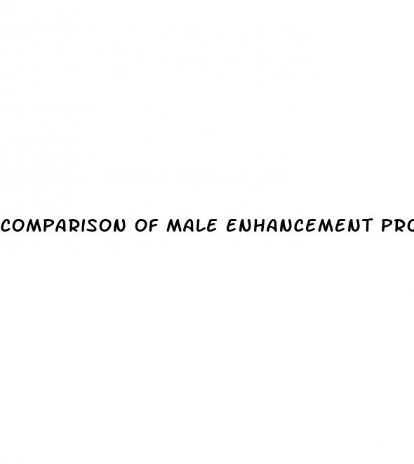 comparison of male enhancement products