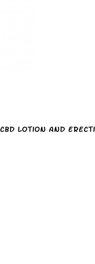 cbd lotion and erectile dysfunction