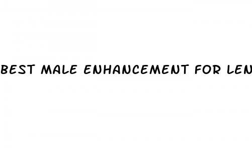 best male enhancement for length