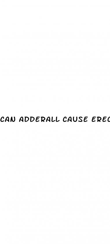 can adderall cause erectile dysfunction