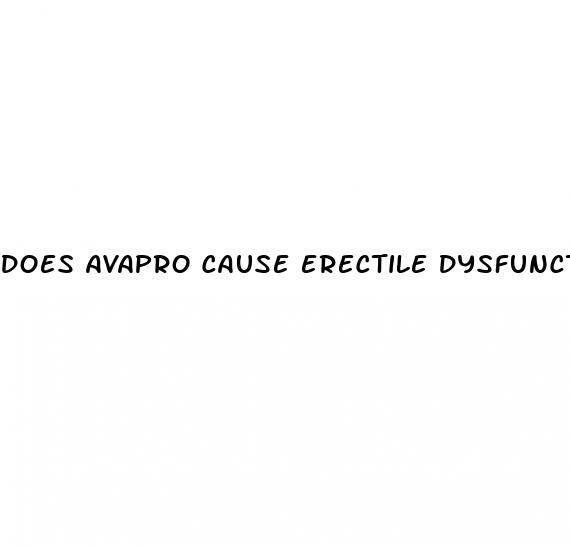 does avapro cause erectile dysfunction