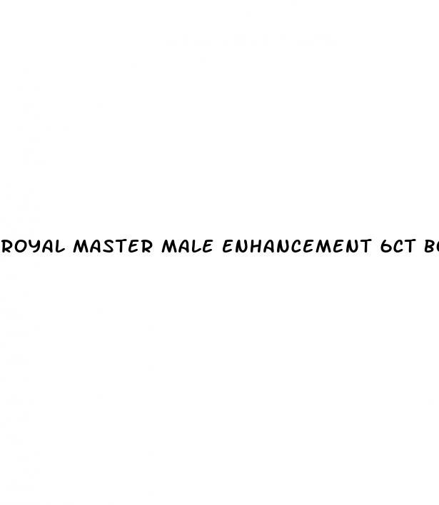 royal master male enhancement 6ct bottle