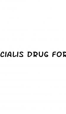 cialis drug for erectile dysfunction