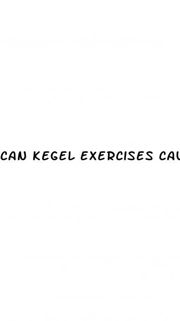 can kegel exercises cause erectile dysfunction