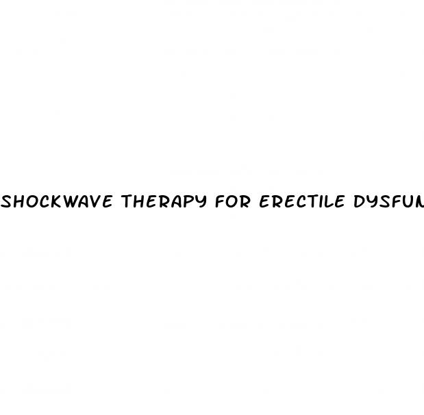 shockwave therapy for erectile dysfunction in golfwood estates