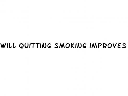 will quitting smoking improves erectile dysfunction