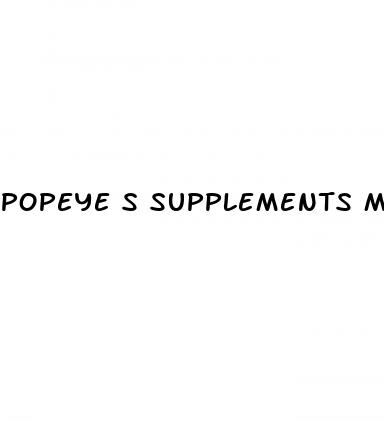 popeye s supplements male enhancement