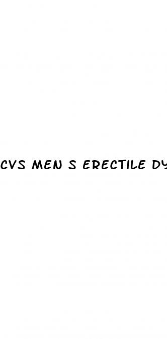 cvs men s erectile dysfunction pills