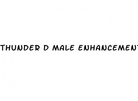 thunder d male enhancement