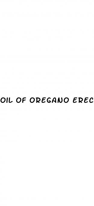 oil of oregano erectile dysfunction