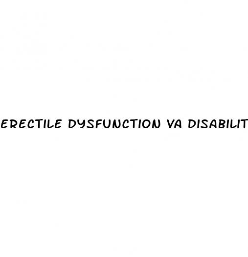 erectile dysfunction va disability compensation