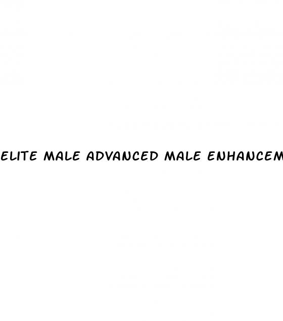 elite male advanced male enhancement formula ingredients