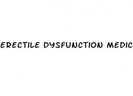 erectile dysfunction medication list