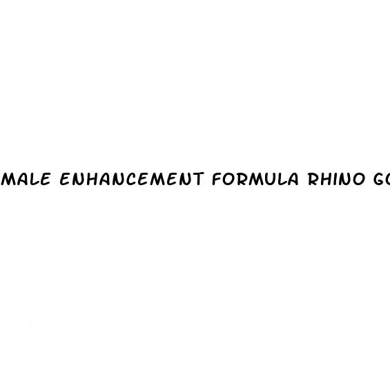 male enhancement formula rhino gold