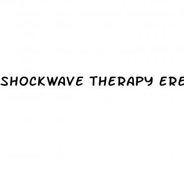 shockwave therapy erectile dysfunction cost