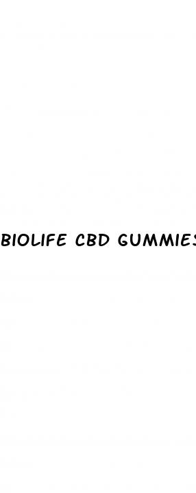 biolife cbd gummies for men