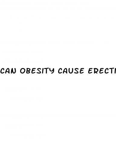 can obesity cause erectile dysfunction