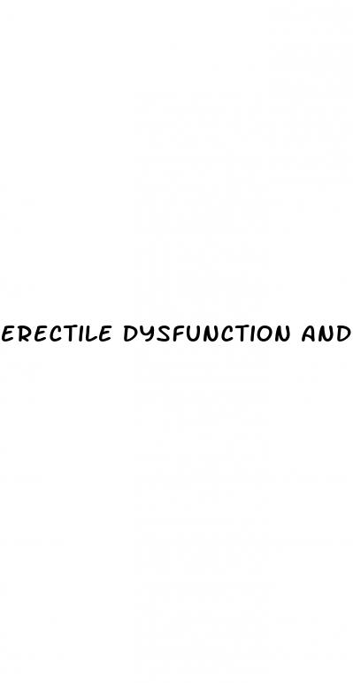 erectile dysfunction and no sexual desire