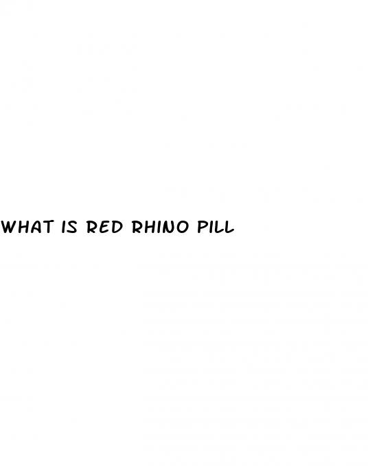 what is red rhino pill