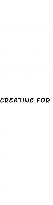 creatine for erectile dysfunction