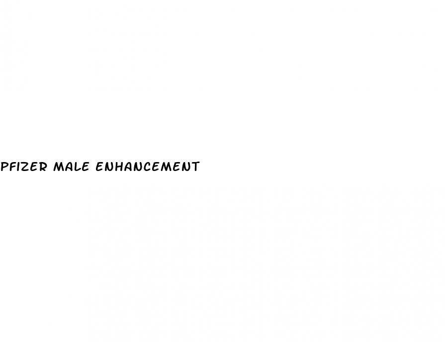 pfizer male enhancement