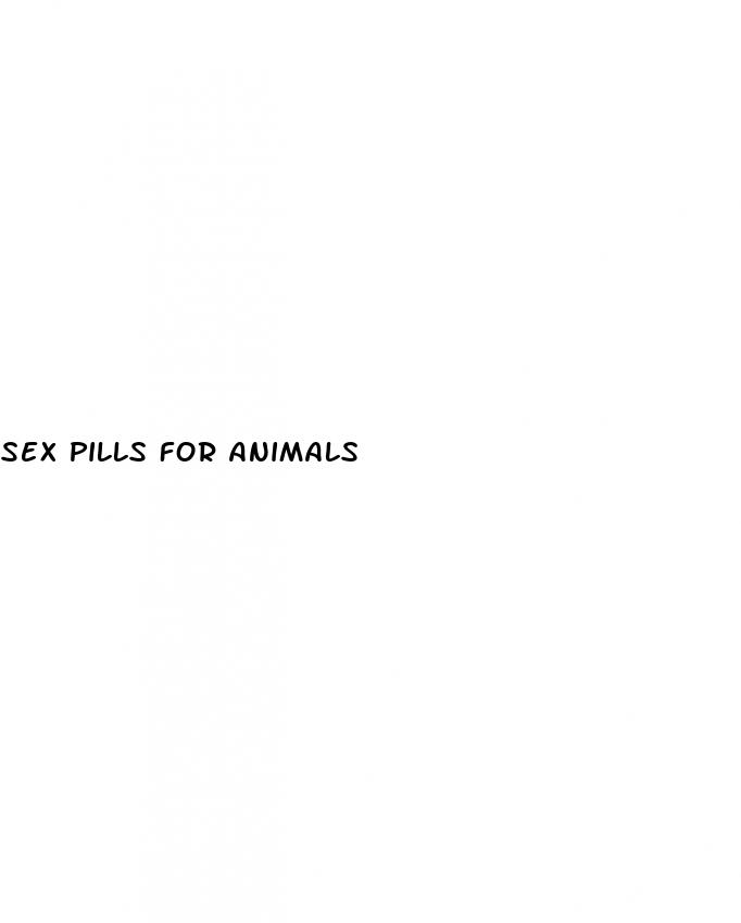 sex pills for animals