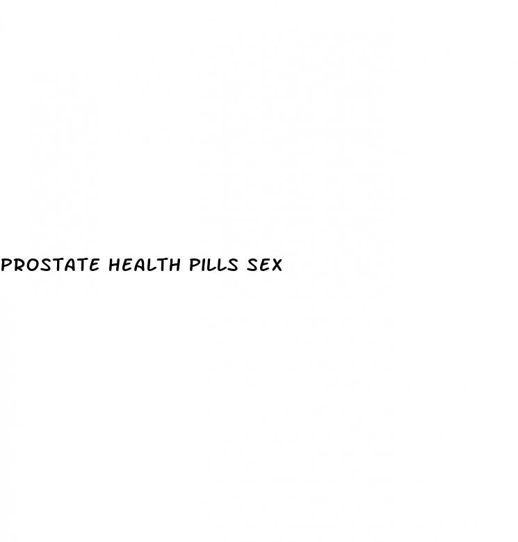 prostate health pills sex