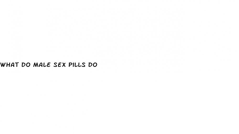 what do male sex pills do