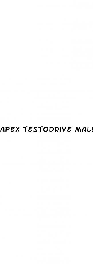 apex testodrive male enhancement