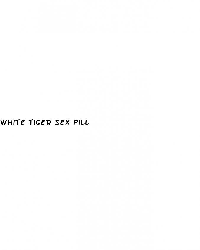 white tiger sex pill