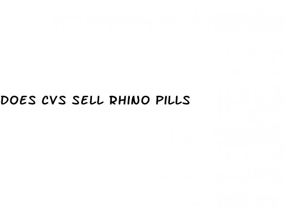 does cvs sell rhino pills