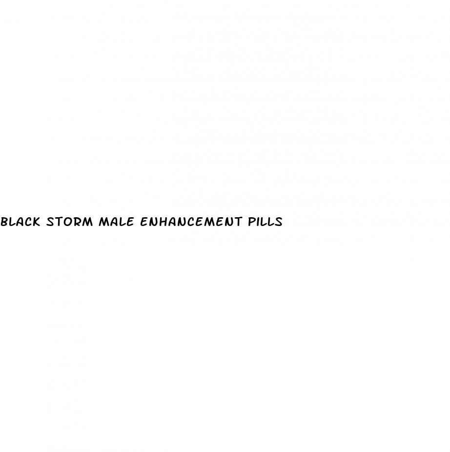 black storm male enhancement pills