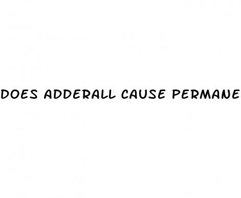 does adderall cause permanent erectile dysfunction