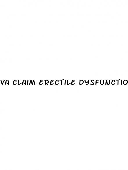 va claim erectile dysfunction