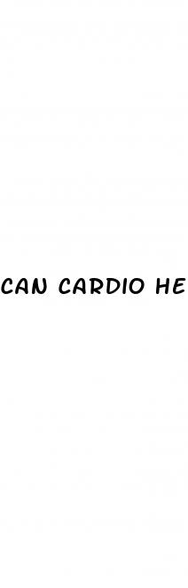 can cardio help erectile dysfunction