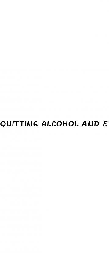 quitting alcohol and erectile dysfunction