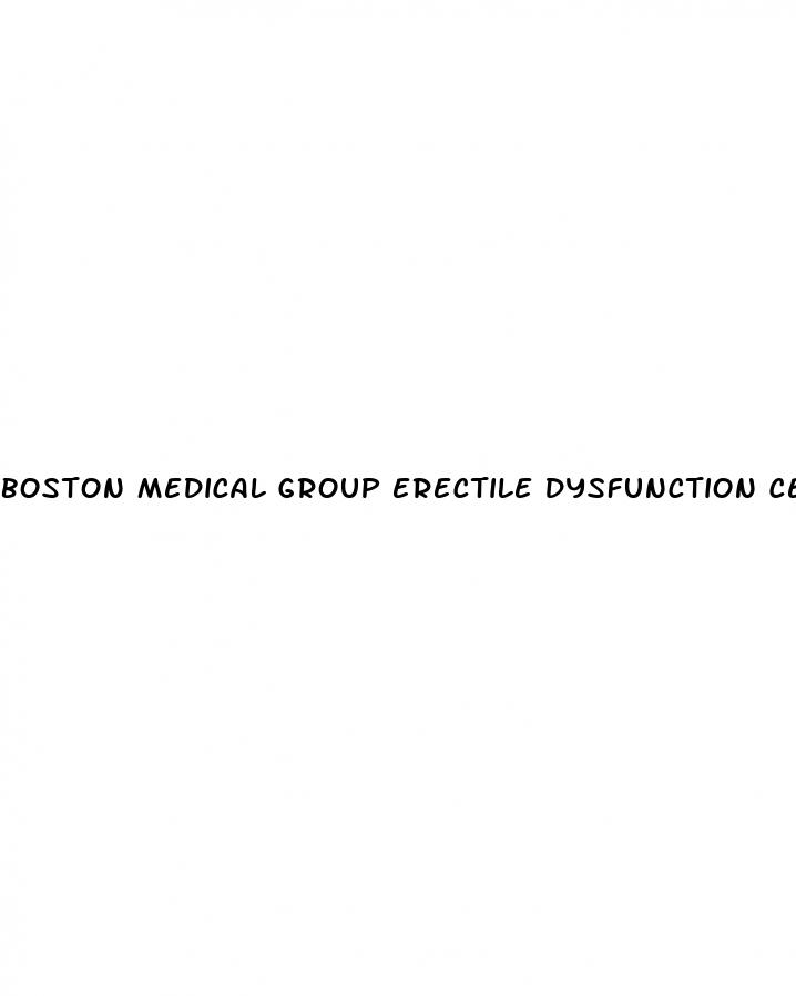 boston medical group erectile dysfunction center