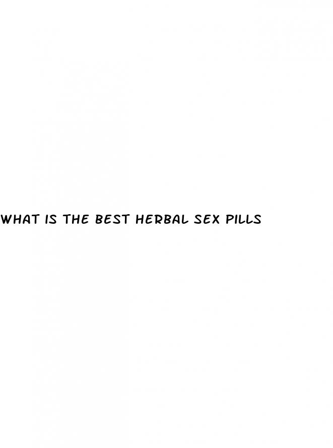 what is the best herbal sex pills