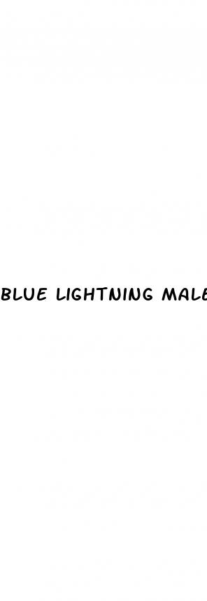 blue lightning male enhancement pills