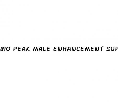 bio peak male enhancement supplement