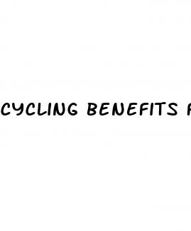 cycling benefits for male erectile dysfunction