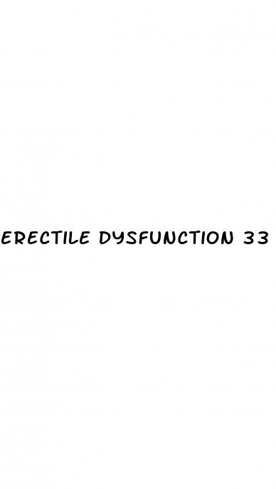 erectile dysfunction 33 years old