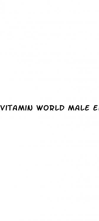 vitamin world male enhancement pills